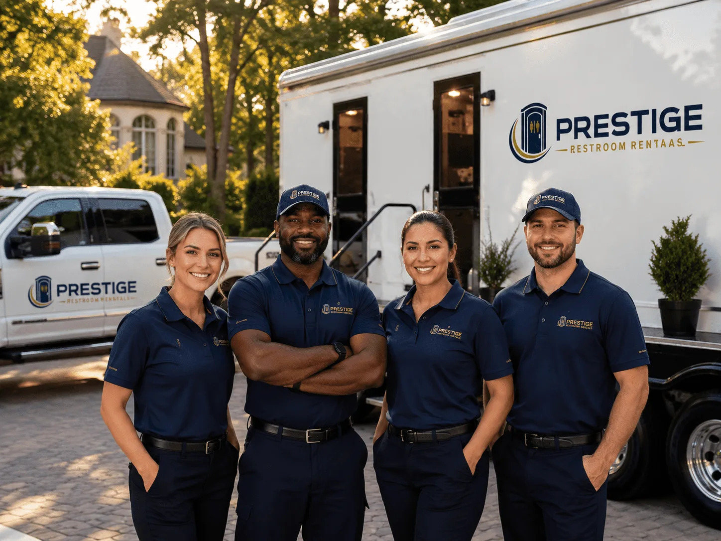 Trusted Luxury Portable Restrooms company in Malaga, WA